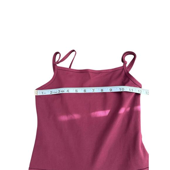 Girlfriend Collective Jumpsuit Purple Double Strap Stretch Workout Unitard Small - Picture 7 of 10